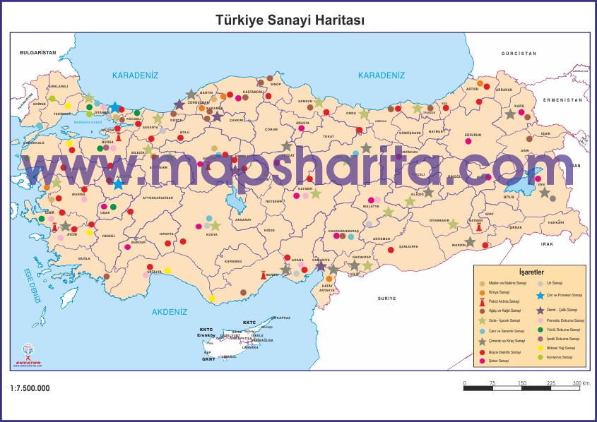 AKDENİZ BÖLGESİ SANAYİ HARİTASI