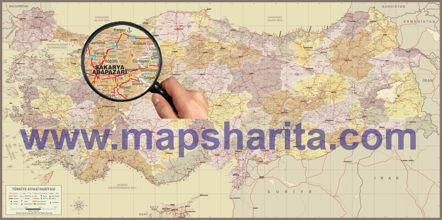 ESKİTME TÜRKİYE HARİTASI ESKİTME TÜRKİYE HARİTASI
