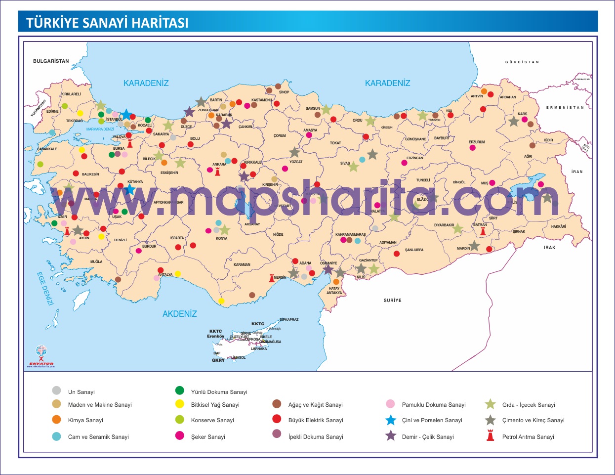 TÜRKİYE SANAYİ HARİTASI